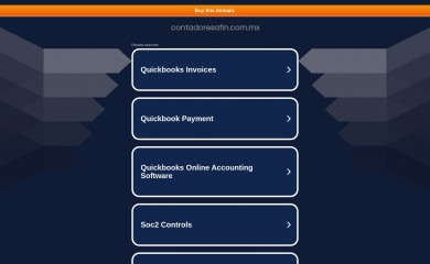 contadoresafin.com.mx screenshot
