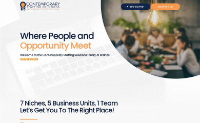 contemporarystaffing.com screenshot