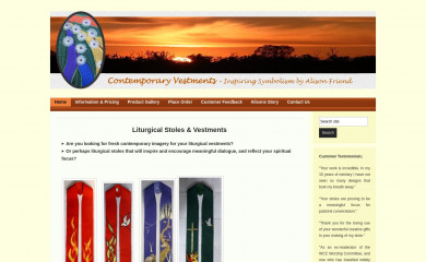 contemporaryvestments.com screenshot