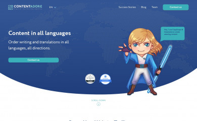 contentadore.com screenshot