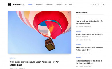 ContentBerg screenshot