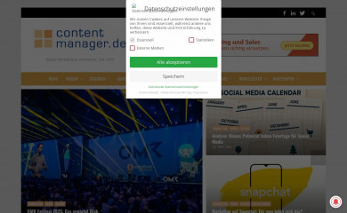 contentmanager.de screenshot
