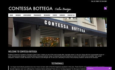 contessabottega.com screenshot