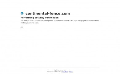 continental-fence.com screenshot