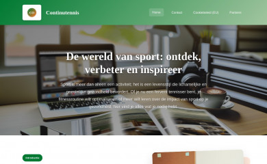 continutennis.nl screenshot