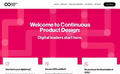 continuousproductdesign.com screenshot