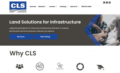 contractlandstaff.com screenshot