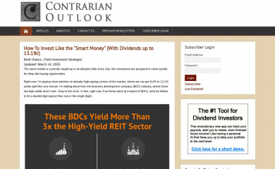 contrarianoutlook.com screenshot