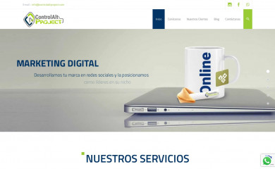 controlaltproject.com screenshot