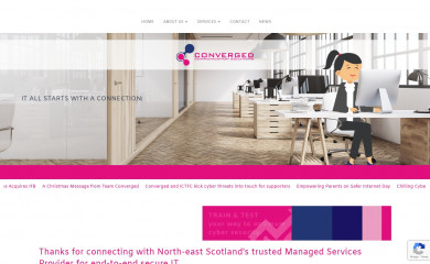 converged.co.uk screenshot