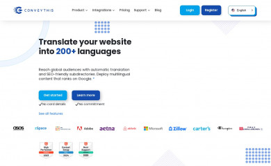 conveythis.com screenshot