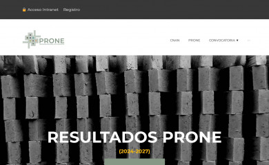 convocatoriaprone.mx screenshot
