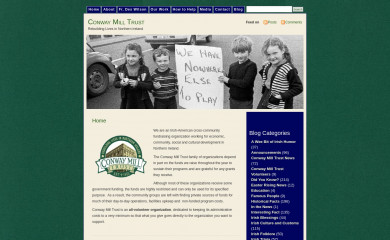conwaymilltrust.org screenshot