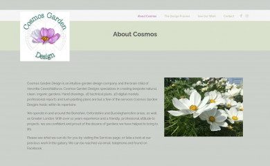 cosmosgardendesign.co.uk screenshot