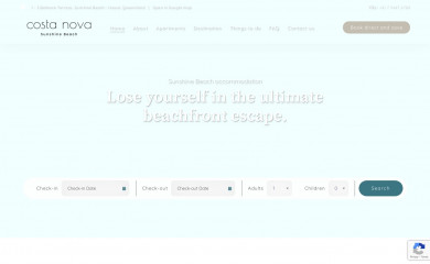 costanova.com.au screenshot