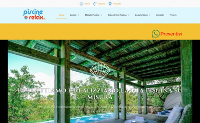 costruirepiscine.it screenshot