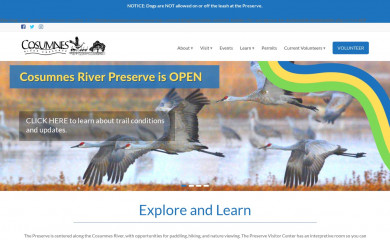 cosumnes.org screenshot