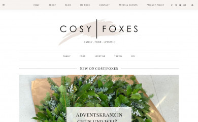 cosyfoxes.com screenshot