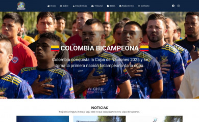 copadenaciones.cl screenshot