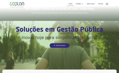 coplan.srv.br screenshot