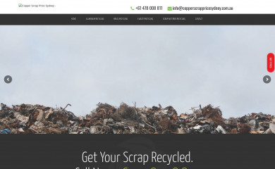 copperscrappricesydney.com.au screenshot