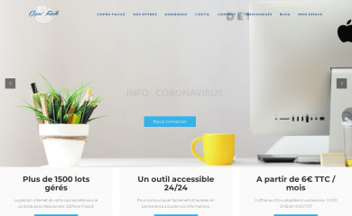 copro-facile.com screenshot
