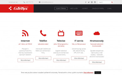 coprosys.cz screenshot