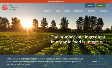 cornucopia.org screenshot
