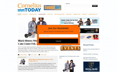 corneliustoday.com screenshot