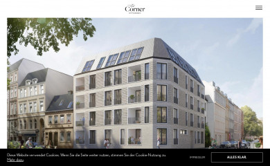 corner-ottensen.de screenshot