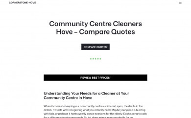 cornerstone-hove.org.uk screenshot