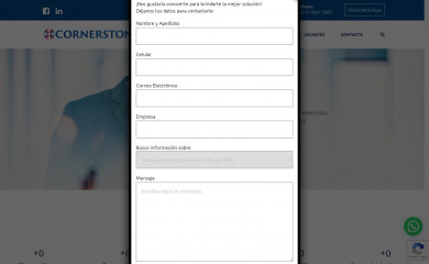cornerstonegroup.mx screenshot