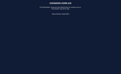 coraxon.com.co screenshot