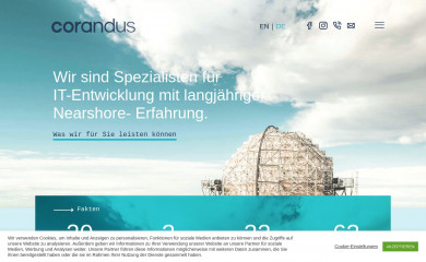 https://corandus.com screenshot
