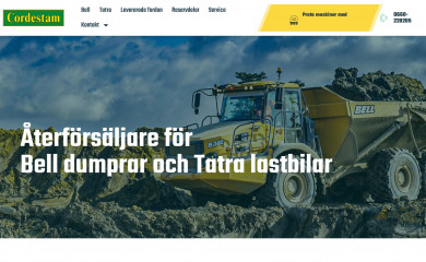 cordestam.se screenshot