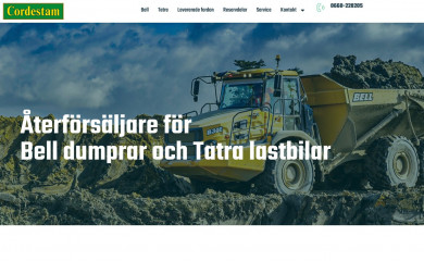 cordestam.se screenshot