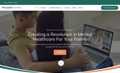 cordialpsychiatry.com screenshot