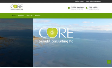 corebenefit.ca screenshot