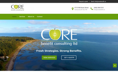 corebenefit.ca screenshot