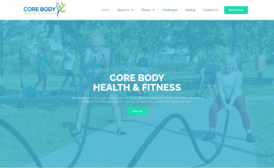 corebodyhealthandfitness.com screenshot