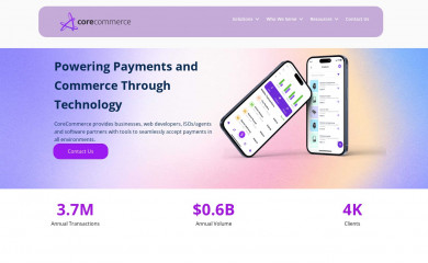 corecommerce.com screenshot