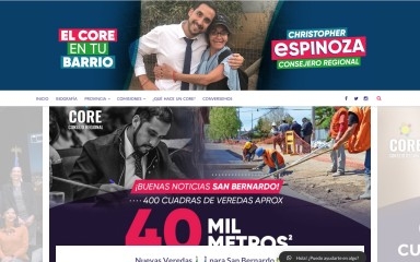 coredelmaipo.cl screenshot