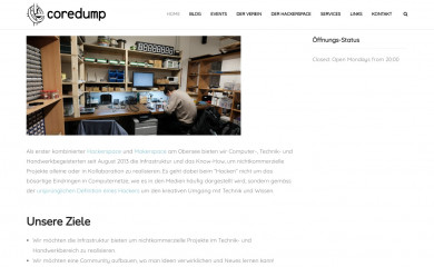 coredump.ch screenshot