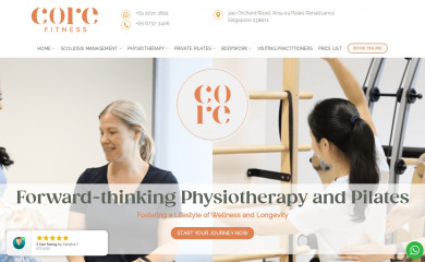 corefitness.com.sg screenshot