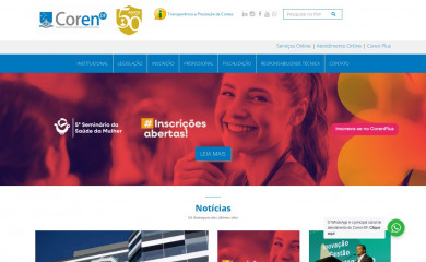 coren-df.gov.br screenshot