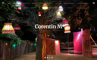 corentin-m.com screenshot
