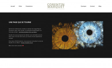 corentinmarquet.fr screenshot