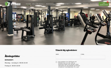 corfitness.dk screenshot