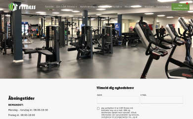 corfitness.dk screenshot