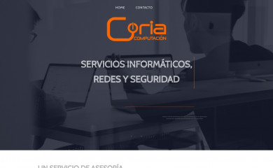 coriacomputacion.cl screenshot